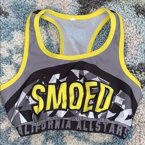 California Allstars SMOED Sports Bra